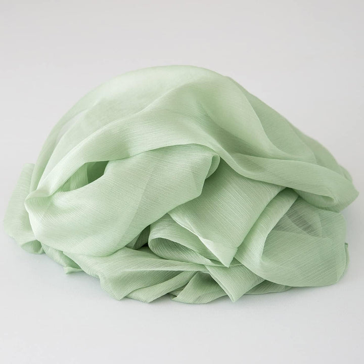 CHUQING Tischläufer Grün Chiffon Table Runner Hochzeit Tischdeko Läufer Tisch Stoff Tüll Hellgrün,70