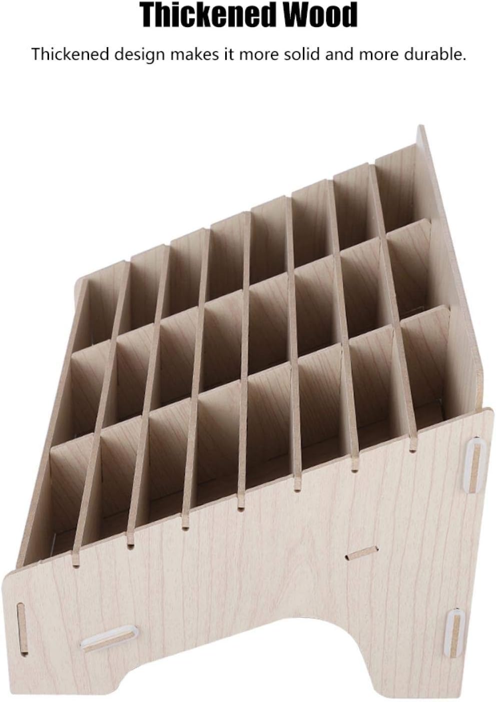 Voluxe Hölzerne Handy-Management-Aufbewahrungsbox, Holz-Handy-Management Mehrere Zellen Handy-Aufbew
