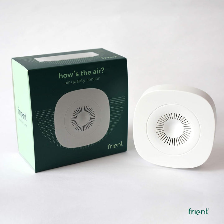 frient Air Quality Sensor | Luftqualitätsmesser | Funk VOC-, Feuchtigkeits-, und Temperaturmesser |