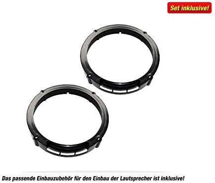 Mediadox Front/Heck 16,5cm/165mm 2-Wege Kompo Auto Lautsprecher/Boxen/Speaker Set von Pioneer (TS-G1