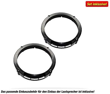 Mediadox JVC CS-JS600 Front/Heck 16,5cm/165mm 2-Wege Kompo Auto Lautsprecher/Boxen/Speaker kompatibe