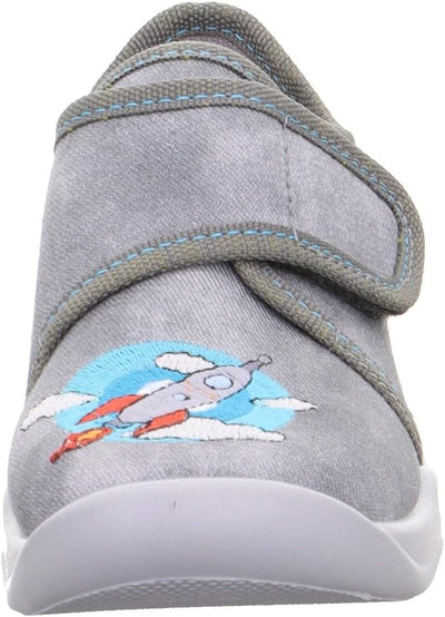 Superfit Jungen Bubble Hausschuh 23 EU Grau 2020, 23 EU Grau 2020