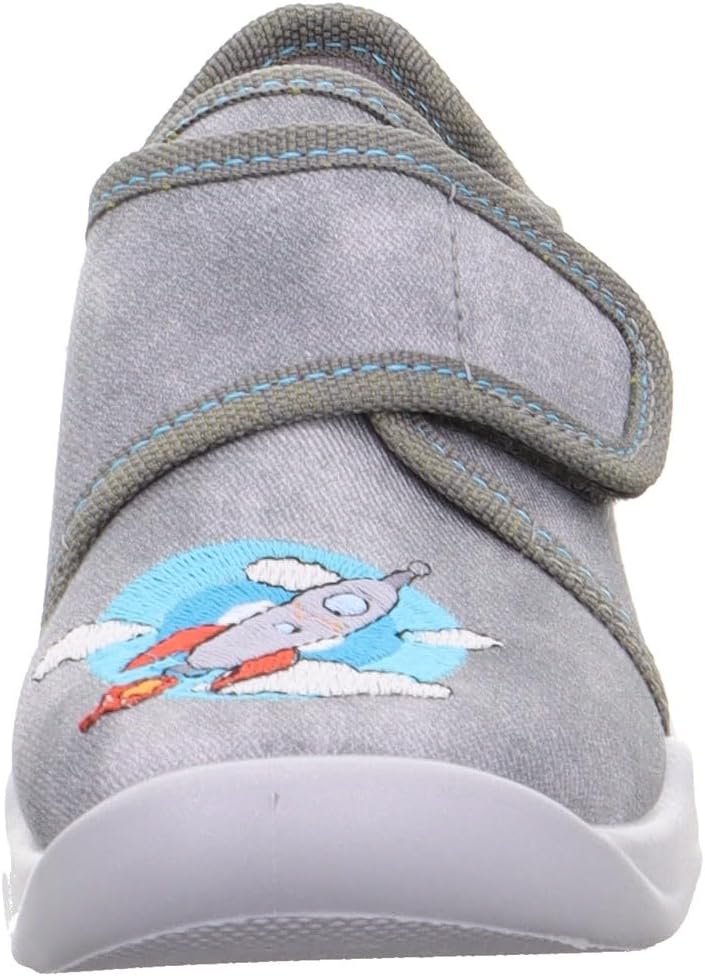 Superfit Jungen Bubble Hausschuh 23 EU Grau 2020, 23 EU Grau 2020