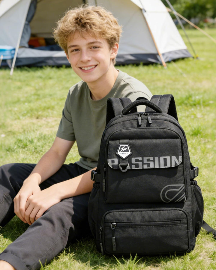 Amythe Schulrucksack Jungen Teenager 10-18 Jahre, Gross Rucksack Junior mit Laptopfach für Oberstufe