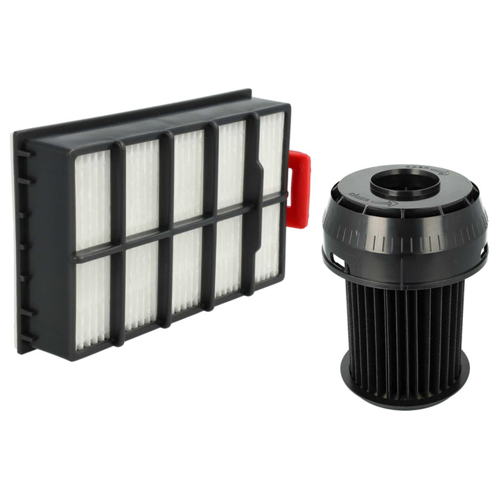 vhbw Filter-Set kompatibel mit Bosch BGS 62232/01 BOSCH ROXX X 2200 WATT Staubsauger - 2x Filter (HE