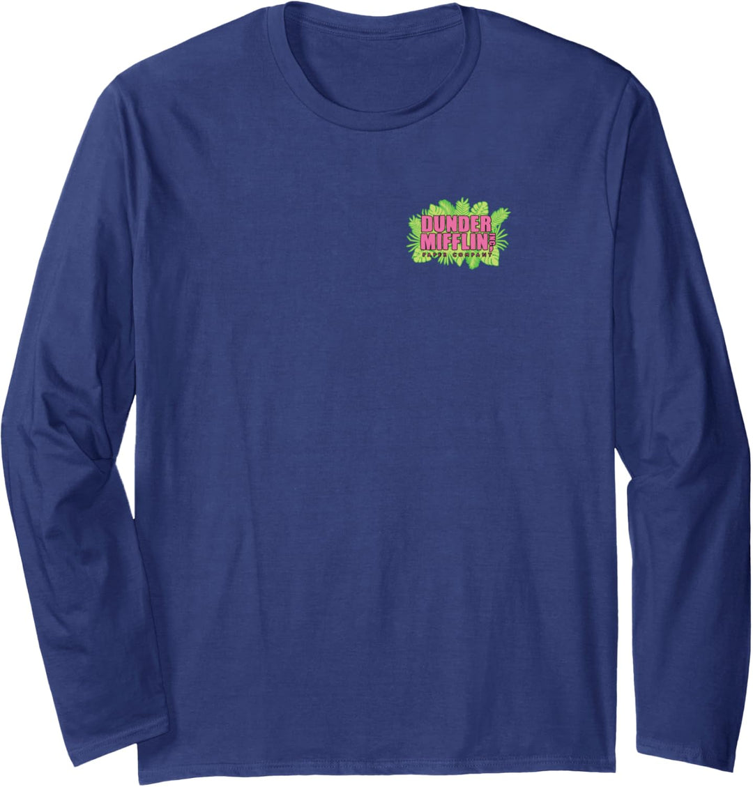 The Office Illustrierte Tropische Stanley Langarmshirt