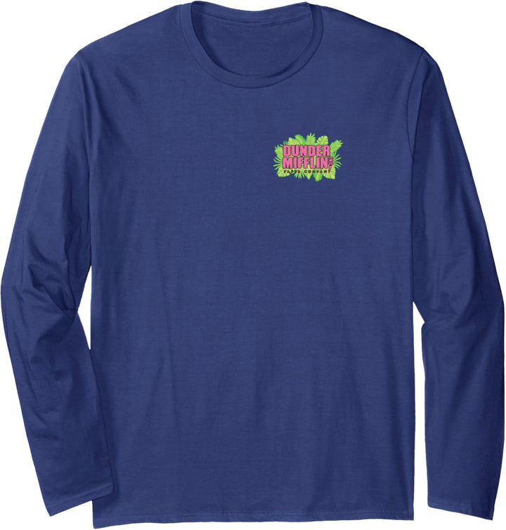 The Office Illustrierte Tropische Stanley Langarmshirt