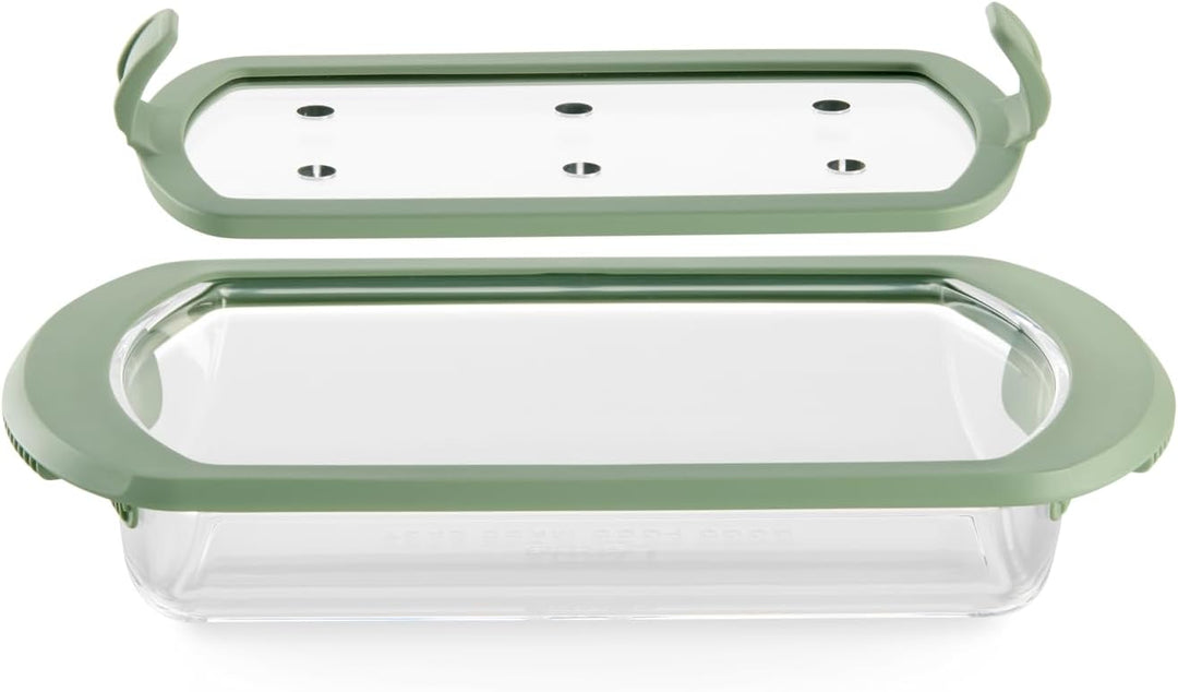 Lékué Glas-Dampfgarer,Kapazität für 2 Personen