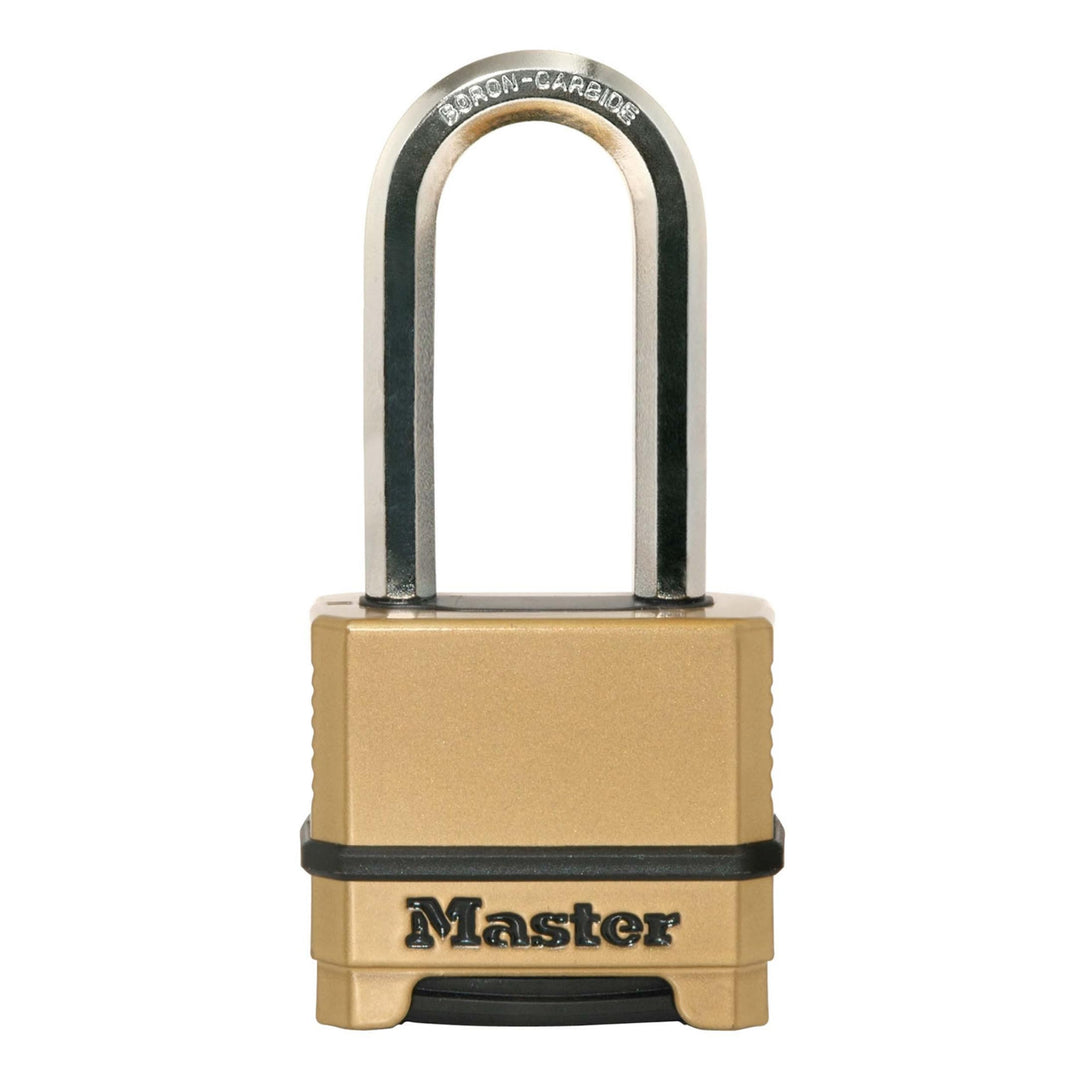 MASTER LOCK Hochleistungsvorhängeschloss [Zahlenkombination] [Zinkgehäuse] [Aussenbereich] M175EURDL