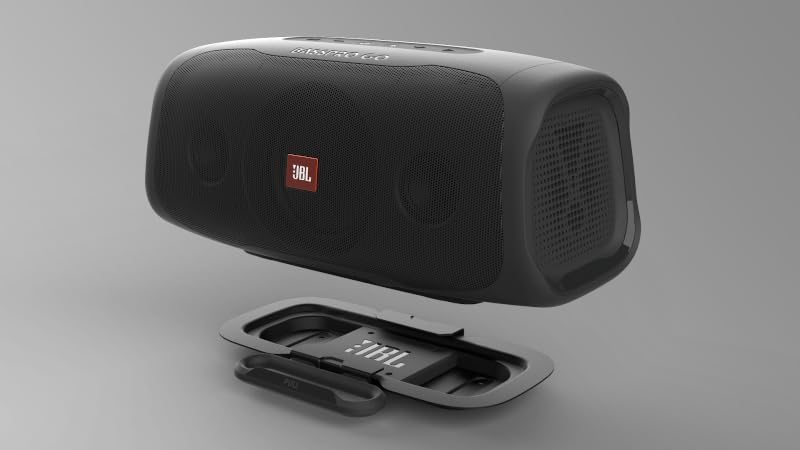 JBL BASSPRO Go - 2 in 1: Aktiv Subwoofer Auto und 200 Watt Bluetooth Party Lautsprecher in einem - E