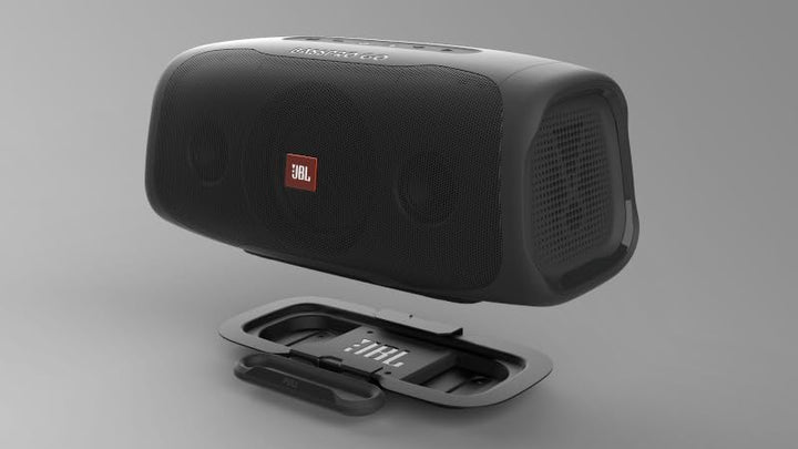 JBL BASSPRO Go - 2 in 1: Aktiv Subwoofer Auto und 200 Watt Bluetooth Party Lautsprecher in einem - E