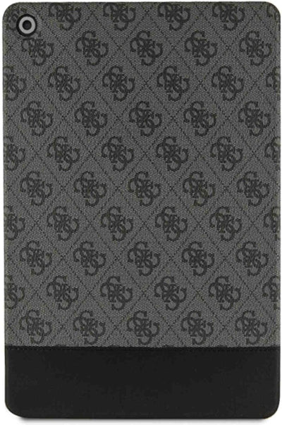 GUESS Stripe Allover Schutzhülle Cover für Apple iPad 10.2 2020/2021 Braun