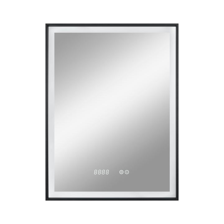 Paco Home LED Badezimmerspiegel mit Beleuchtung Spiegel Antibeschlag Mit Touchschalter Memory-Funkti