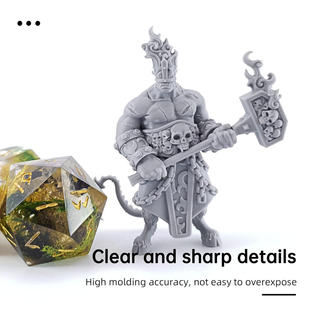 RESIONE Hart 3D Drucker Resin, Nicht sprödes ABS Like Hart Tough &Starres 3D-Resin für LCD-3D-Druck