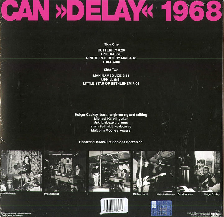 Delay 1968, Vinyl