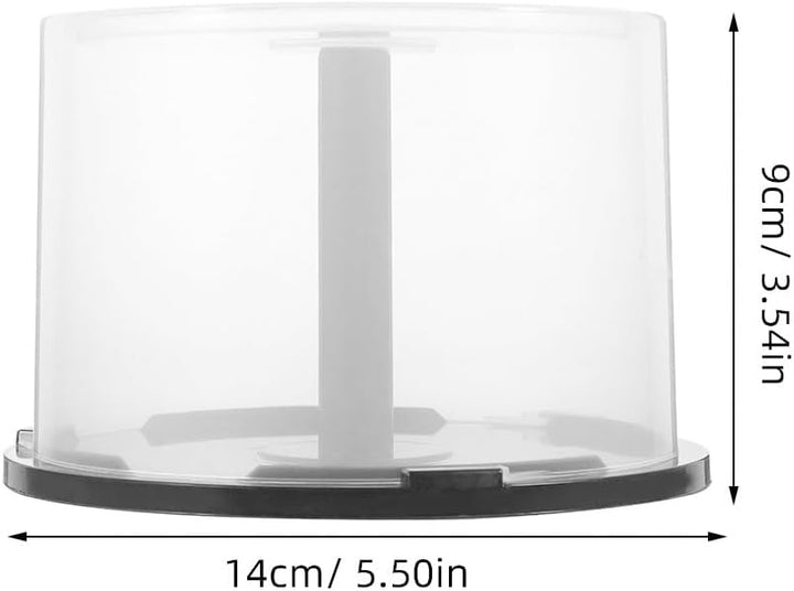 Cabilock 3er-Box Leerer Cd-Eimer Leere Cd-hülle DVD-kuchenboxenhalter DVD-hülle Brieftasche Zur Aufb