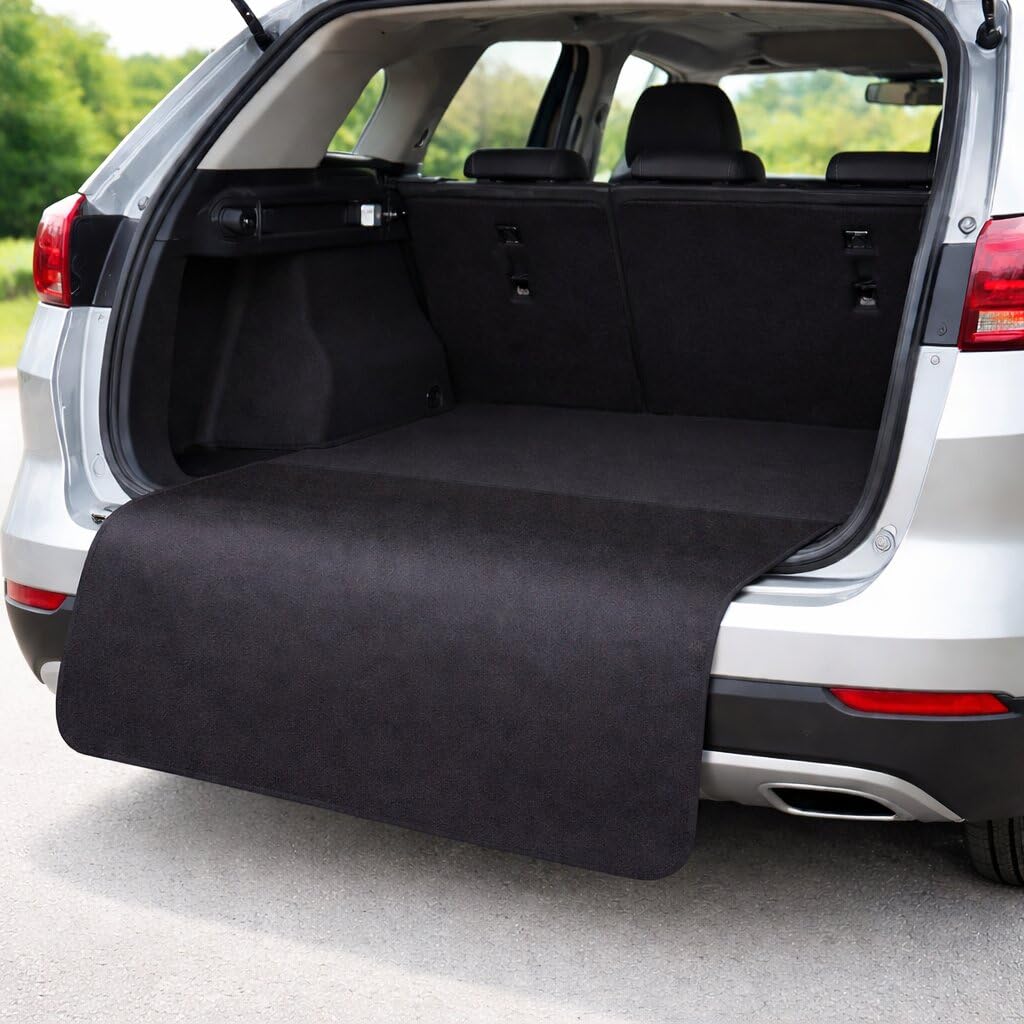 BigDean Ladekantenschutz Kofferraum 100x70 cm – Kofferraumschutz Auto Hund, Stossstangenschutz & Kof