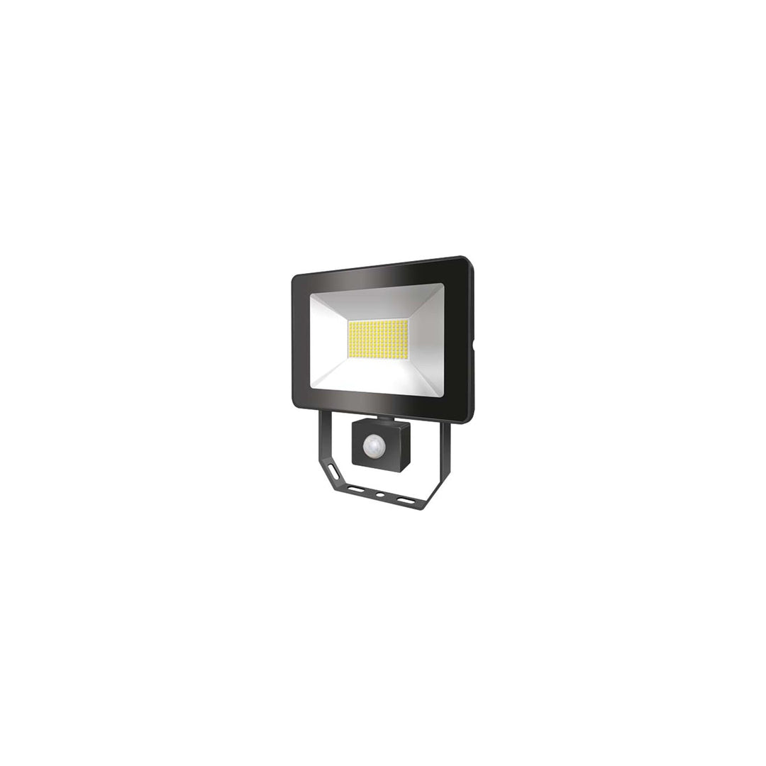 ESYLUX AFLBASICLED10W 3K BK EL10810817 LED-Aussenstrahler 10W Weiss