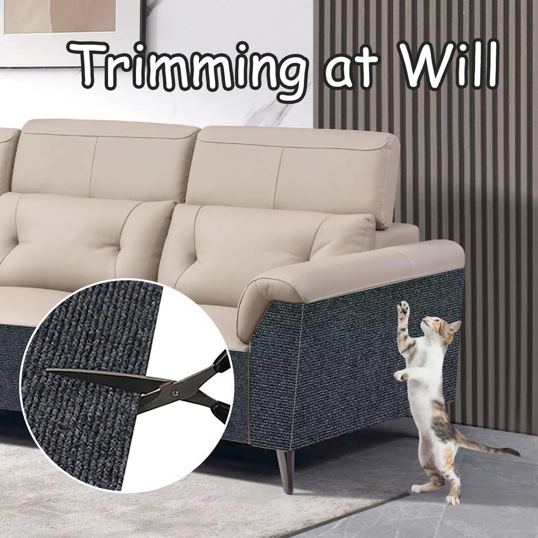 Kratzmatte Selbstklebend Katze, DIY Kratzbrett, Kratzschutz Sofa, Katze Kratzschutz, Katzenkratzer K