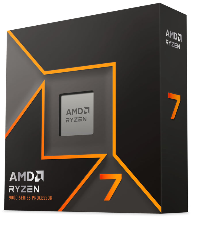 AMD Ryzen 7 9700X Prozessor (8 Kerne/16 Threads) 65W DTP, AM5 Sockel, 40MB Cache, Bis zu 5.5 GHz max