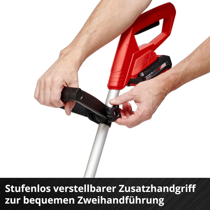 Einhell Rasentrimmer GC-CT 18/24 Li – Solo Power X-Change (Li-Ion, individuell einstellbarer Telesko