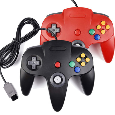 miadore 2X N64-Controller, klassischer kabelgebundener Gamecontroller für die Nintendo N64-Konsole (