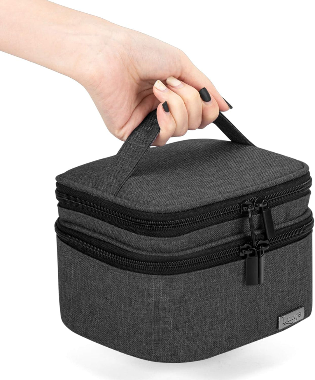 Luxja Öle Tasche, ätherisches öl Tasche, Tasche für Ätherische Öle 20 Flaschen (5 ml - 30 ml, Enthal