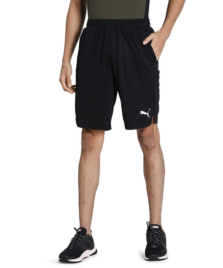 PUMA Herren RTG Interlock 10in Shorts-Schwarz, Weiss Hosen, M