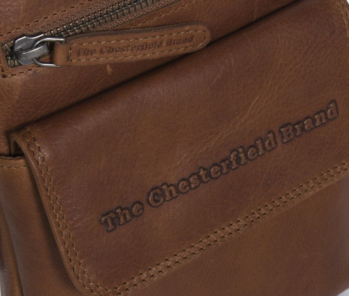 The Chesterfield Brand Wax Pull Up Lou Umhängetasche Leder 16 cm Cognac Einheitsgrösse, Cognac Einhe