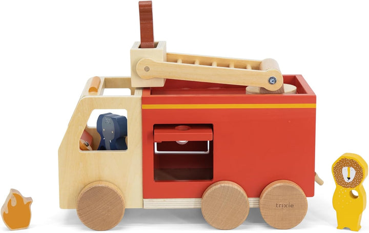 Trixie Houten brandweerwagen