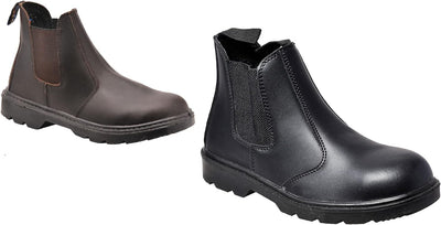 Portwest Steelite Dealer Sicherheitsstiefel S1P , Grösse: 38, Farbe: Schwarz, FW51BKR38 38 EU Schwar