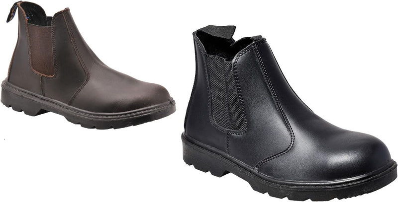 Portwest Steelite Dealer Sicherheitsstiefel S1P , Grösse: 38, Farbe: Schwarz, FW51BKR38 38 EU Schwar