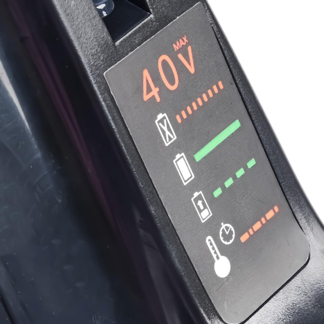 Sarini Ersatz-Akkuladegerät für Black and Decker 36 V-40 V Lithium-Akku, Schnellladegerät mit Zwei U