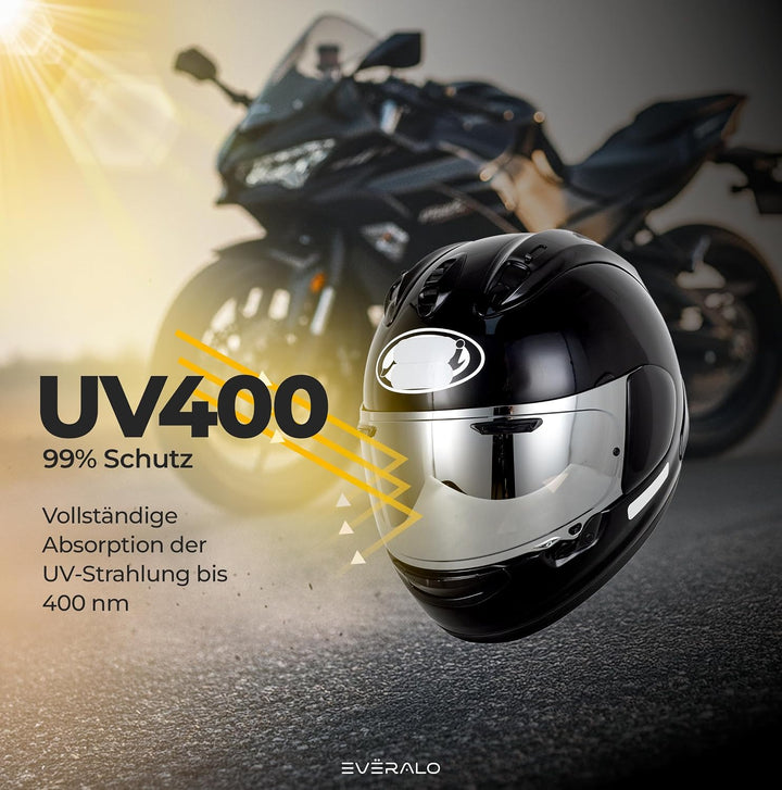 Everalo Kompatibel mit Arai Rx7v Visier - Vas v - Chaser X - Rx7x - Quantum X - Signet X - Defiant X