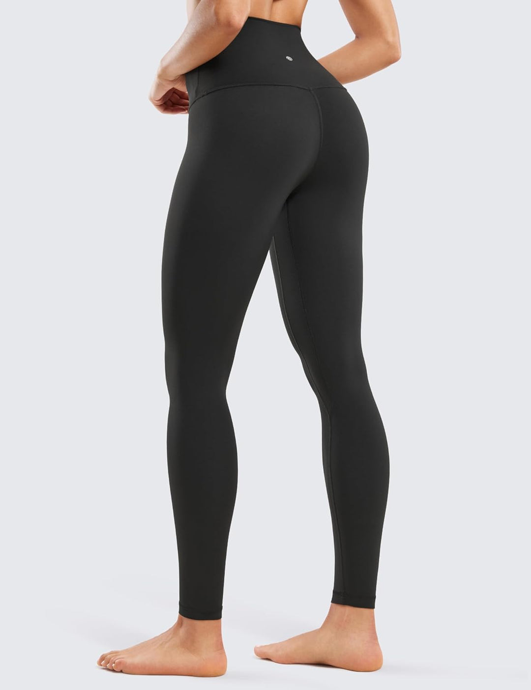 CRZ YOGA Damen Leggings 44 Schwarz, 44 Schwarz
