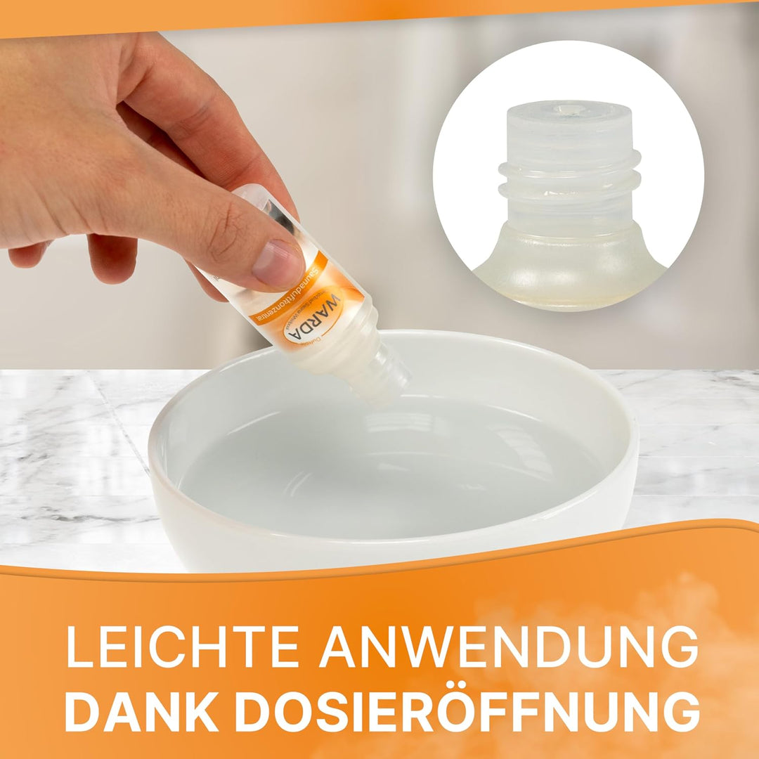 Miniatur-Set mit 24x 20 ml Flaschen von Warda Saunaduftkonzentrat Adventskalenderfüllung (24, WINTER