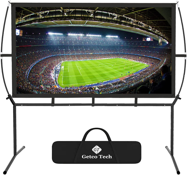 Leinwand Beamer, 233 x 139 cm (100 Zoll) 16: 9, Beamer Leinwand, einfache Installation und Bedienung