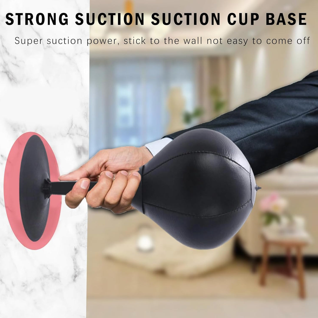 Punchingball, Punchingball Tisch mit Federn, Saugnapf zum Stressabbau für Chef, Kollegen, Freunde, 1