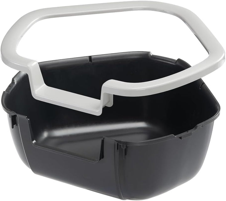 Ferplast Ecktoilette für Katzen offene Katzentoilette DAMA Eckkatzentoilette, widerstandsfähiger Kun