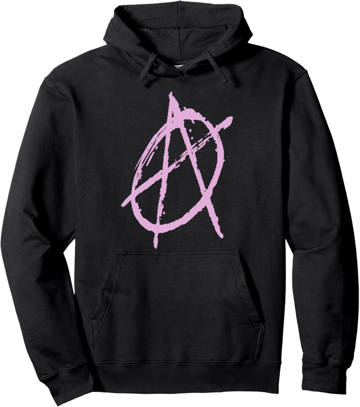 Anarchie Symbol Anarcho Punk Pullover Hoodie