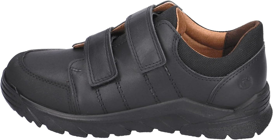 RICOSTA Jungen Stiefel JOHNO, Kinder Halbschuhe, Weite: Weit, lose Einlage 30 EU Weit Schwarz 090, 3