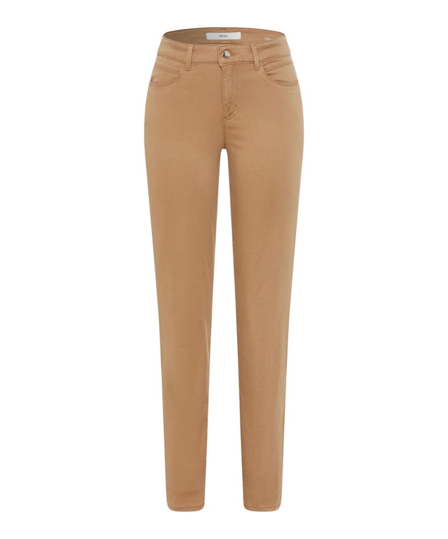 BRAX Feel Good Hose im Skinny Fit Damen Röhrenjeans Slim Fit 26W / 30L Muscat, 26W / 30L Muscat
