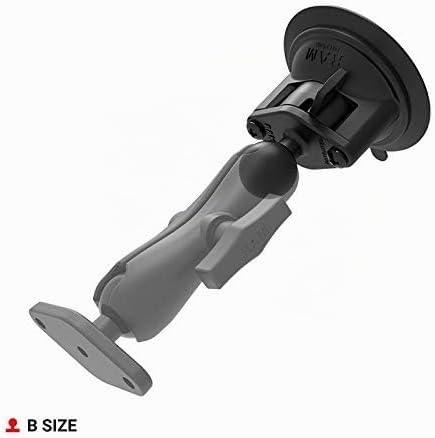 RAM MOUNTS Twist-Lock-Saugnapffuss mit Ball