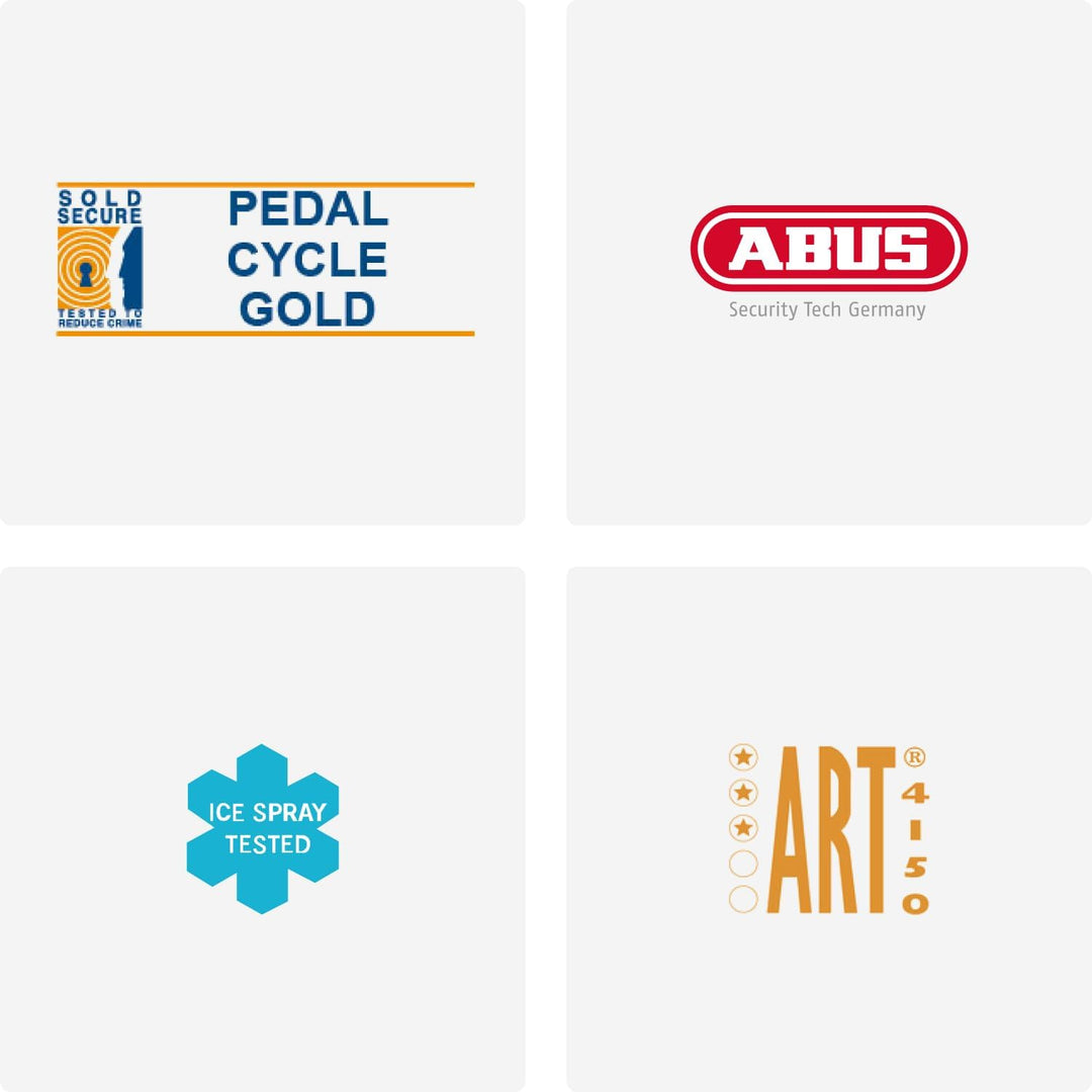 ABUS Kettenschloss Ivy Chain 9210 – Fahrradschloss aus gehärtetem Stahl – 10 mm dicke Kette – ABUS-S