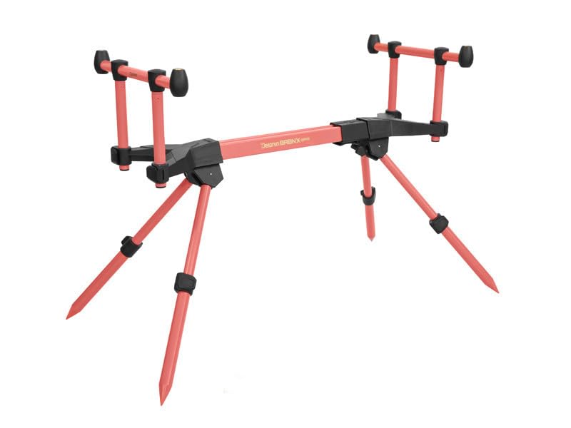 Delphin Bronx Stalx Queen, Rodpod, Rutenauflage, Rutenhalter, 85x25x48 cm, rosa