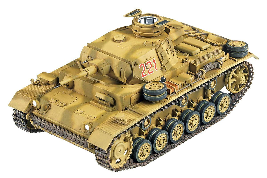 Academy 1/35 German Panzer III AUSF.J North Africa #13531 Hobby Model Kits