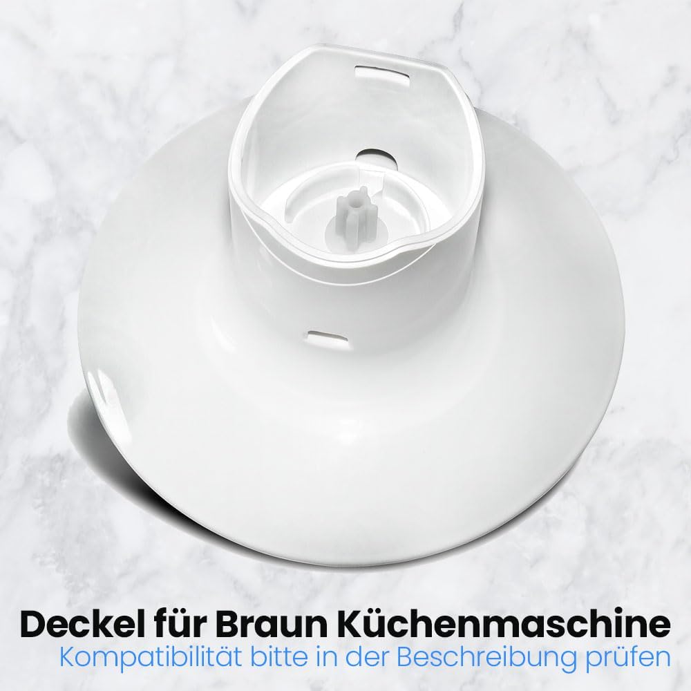 ANAKEL HOME Ersatzdeckel für Zerkleinerer BR67050135, kompatibel mit Braun Zerkleinerern mit 500 und