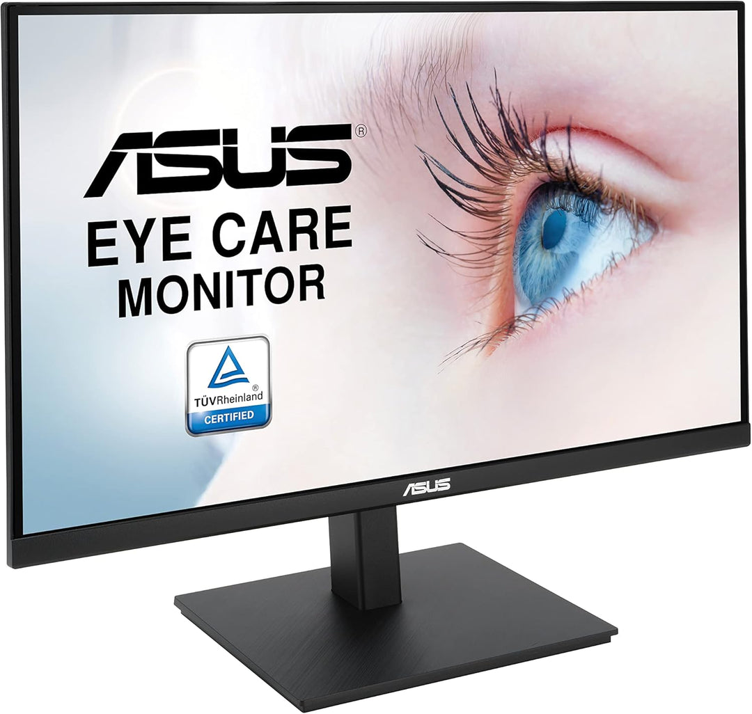 ASUS Eye Care VA27AQSB | 27 Zoll WQHD Monitor | Rahmenlos, ergonomisch, Flicker-Free, Blaulichtfilte