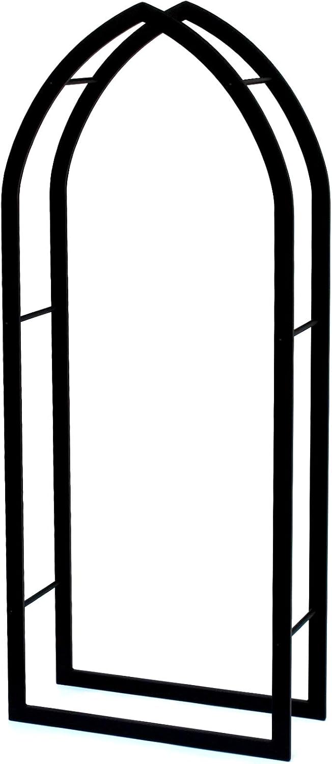 DanDiBo Kaminholzregal Innen Schwarz Metall Kaminholzständer MOS 123 cm Holzkorb Kaminholzhalter Feu
