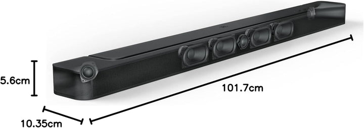 JBL Bar 500 – Kompakte 5.1-Kanal-Soundbar für Heimkino Sound-System – Kabelloser Bluetooth-Lautsprec